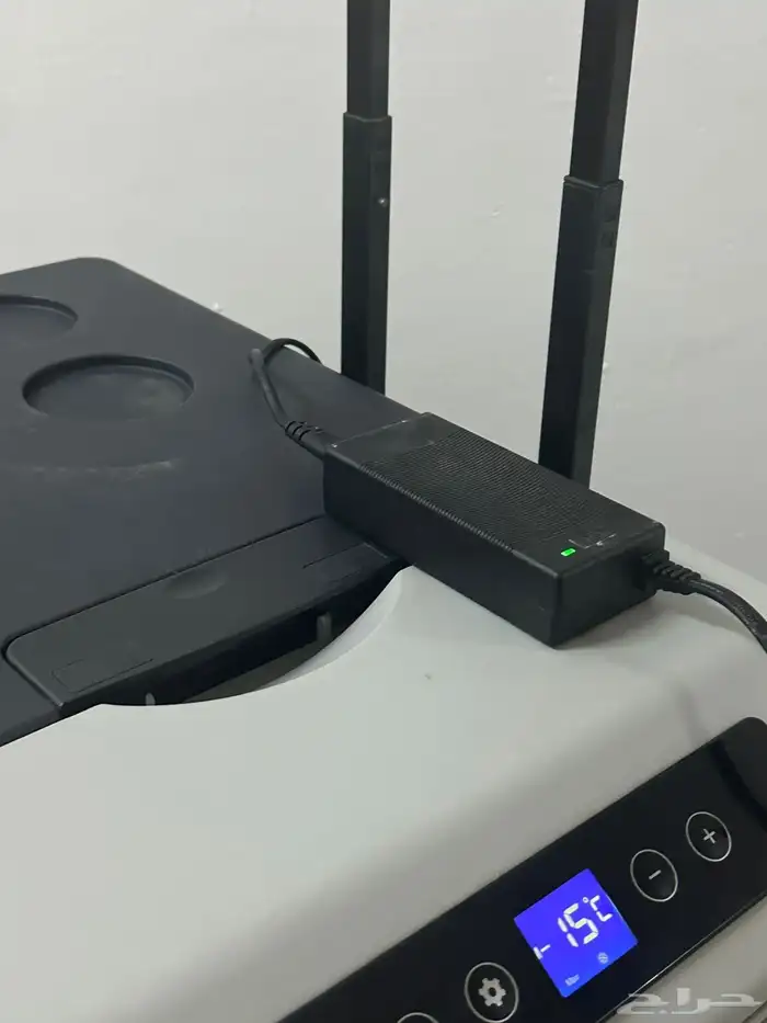 ثلاجه سياره اوتوماتيكيه سعه 50لتر تبريد 20تحت الصفر من الخضر 0