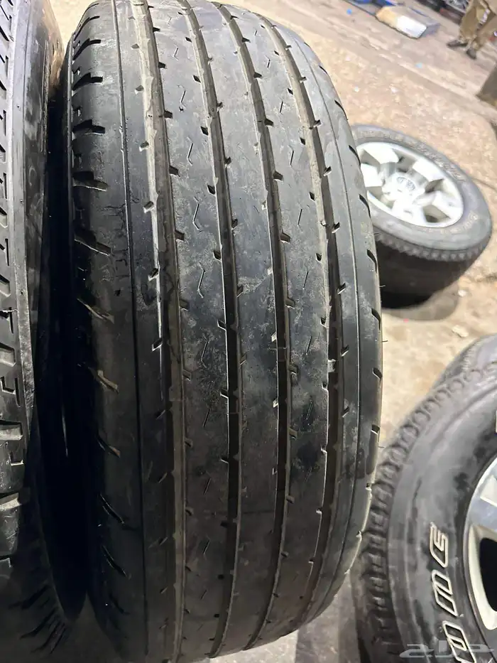 كفرات شاهين مقاس 900 17 جنوط هلل جيب 5مسمار 3