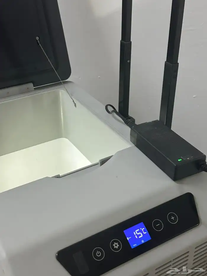 ثلاجه سياره اوتوماتيكيه سعه 50لتر تبريد 20تحت الصفر من الخضر 1