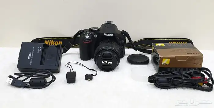 الكاميرا نيكون D5200 مع واي فاي 8