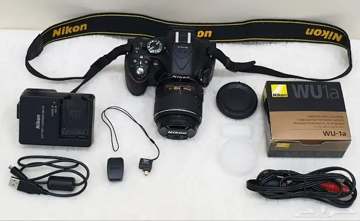 الكاميرا نيكون D5200 مع واي فاي 4