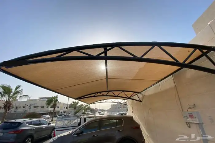 مظلات مواقف سيارات 1