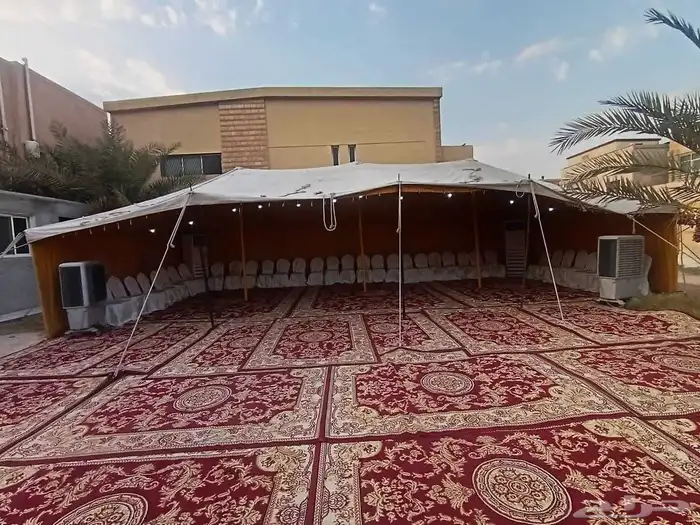 تأجير سماعات اقواس بلونات مفارش زل ممر سجاد حواجز 0