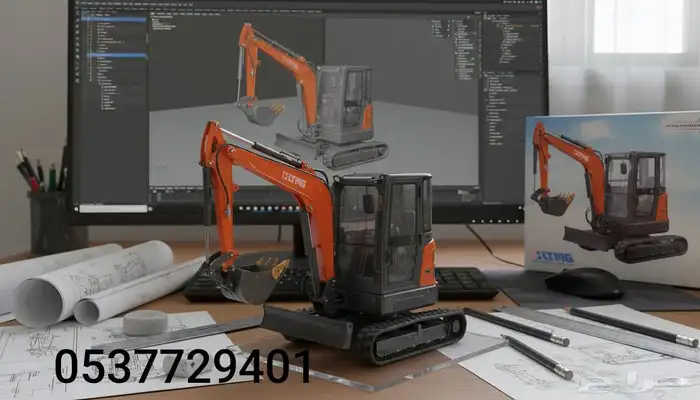 العزم لتأجير المعدات رافعات شوكية.Forklift سكين. بوكلين.كرين 2