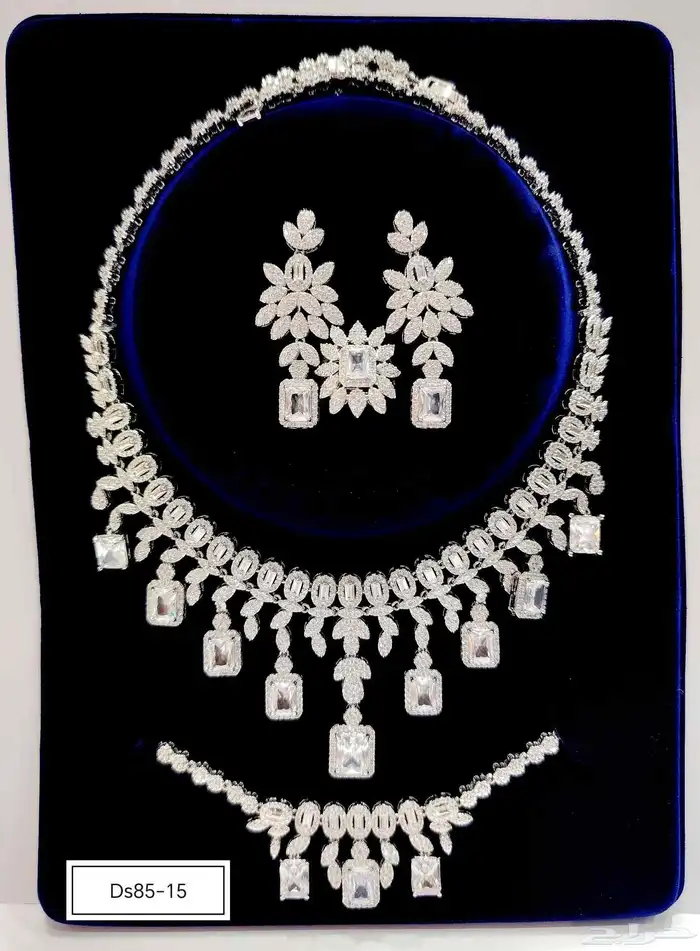 أطقم زركون بديل الألماس 7