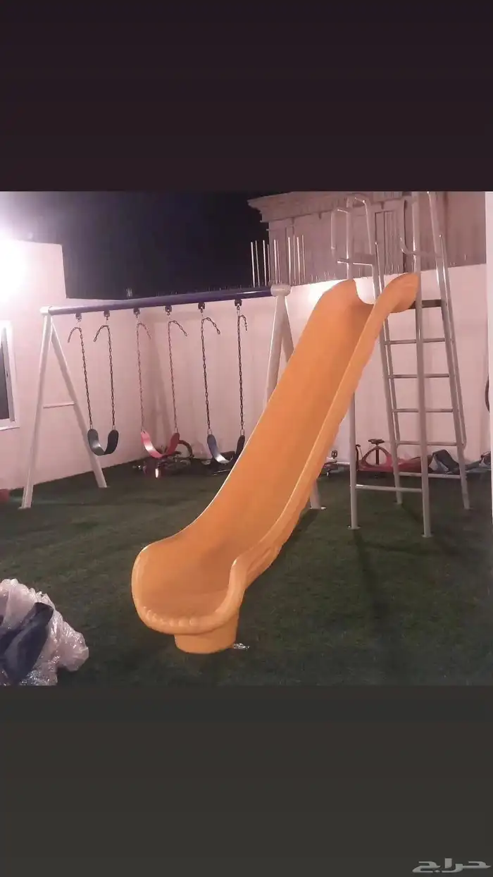 المرجيحة زحلقه البلاستيك 18