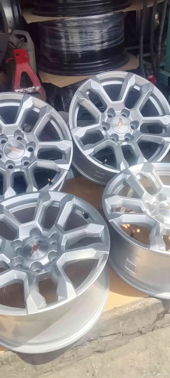 جنوط تاهو سل برادو أصلي وكاله مقاس 18 موديل 2025 3