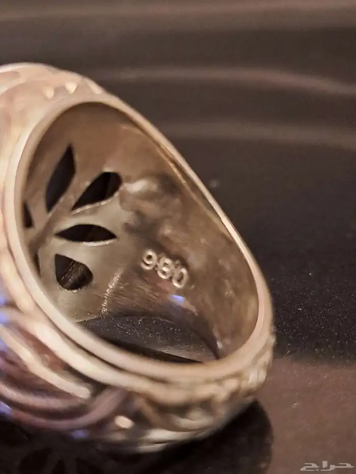 خاتم ياقوت نجمي طبيعي 2