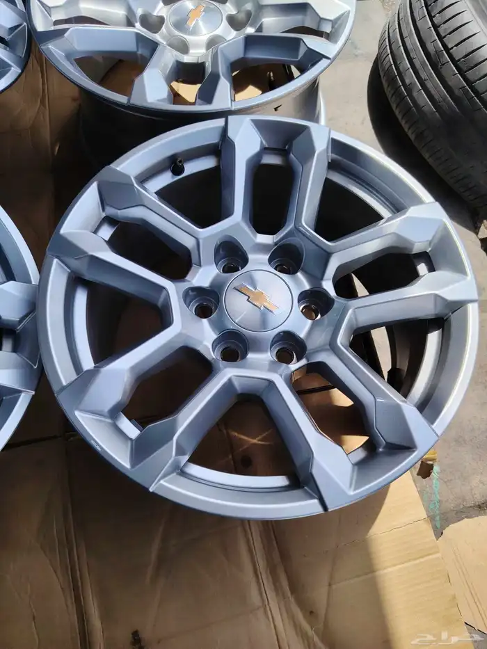 جنوط تاهو شيفروليه موديل 2025 اصلي وكاله مقاس 18 4