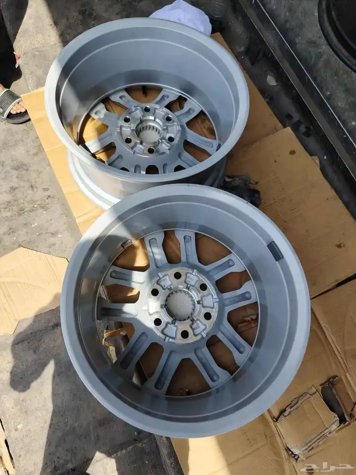 جنوط تاهو شيفروليه موديل 2025 اصلي وكاله مقاس 18 10