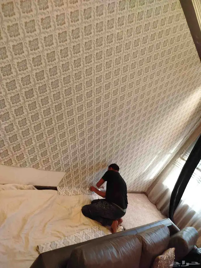 تركيب ورق جدران شيبورد دهانات بديل رخام عازل صوت 4