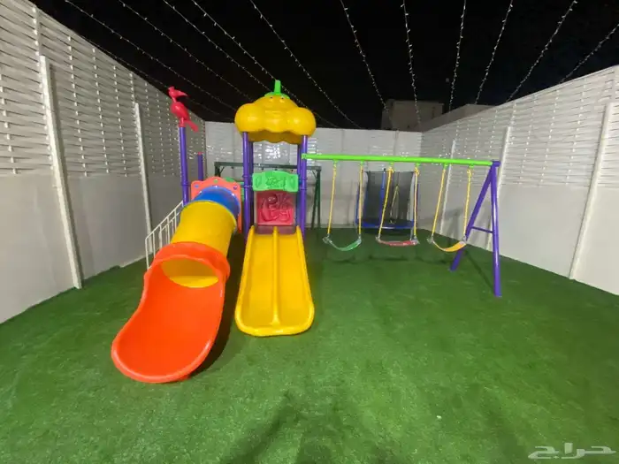 المرجيحة زحلقه البلاستيك 6
