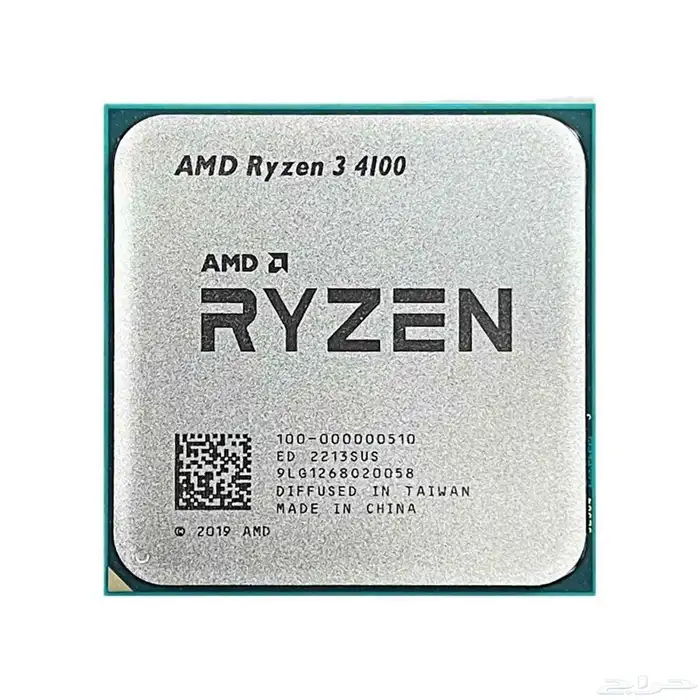 معالج رايزن R3 4100 مع المبرد مع مذربورد 1