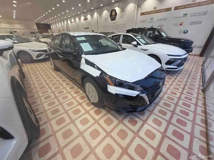 نيسان التيما استندر اسود م 2025_ سعودى 3