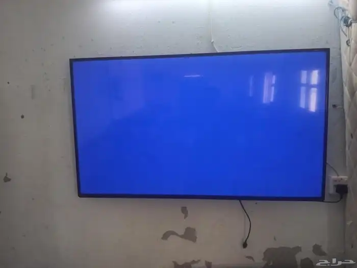 شاشه للبيع 55 بوصه شغال على الشرط 0