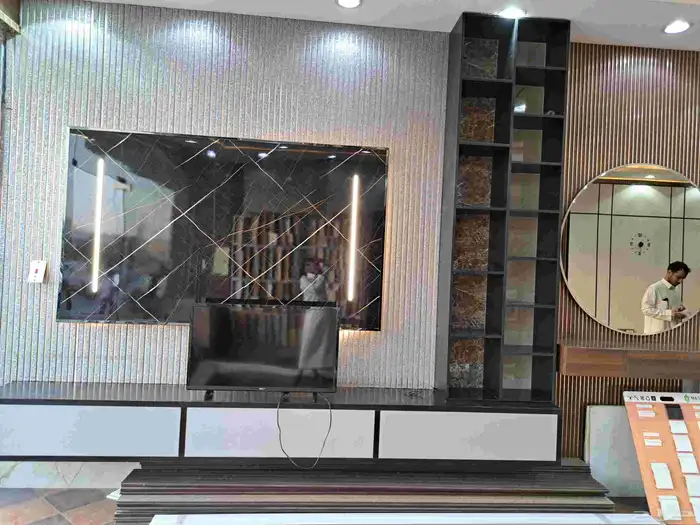 ديكورات شيبوارد جبس مستعار نعلات منزليه باركيه ضد الماء دهان 20