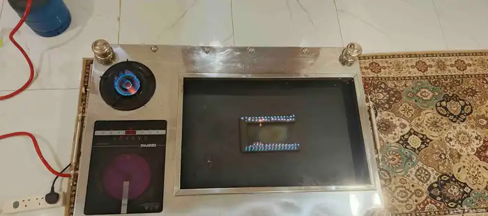 موقد نار حاتم مقاس 120 80 0