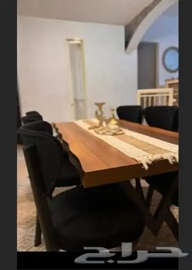 طاولات طعام للبيع تركي خشب قوي الوان جذابه 0