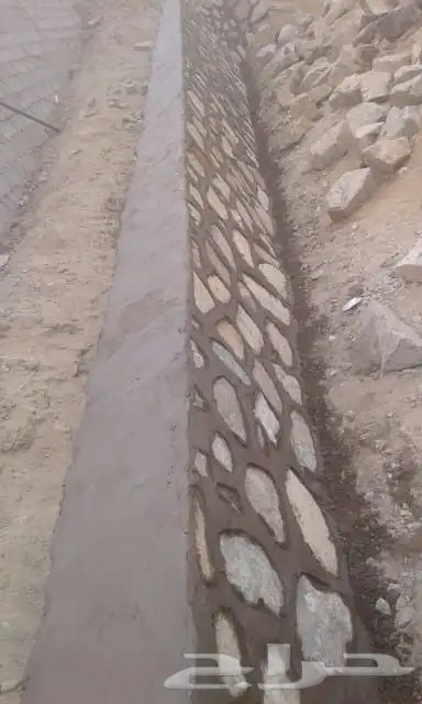 بناء جدران حجر 0