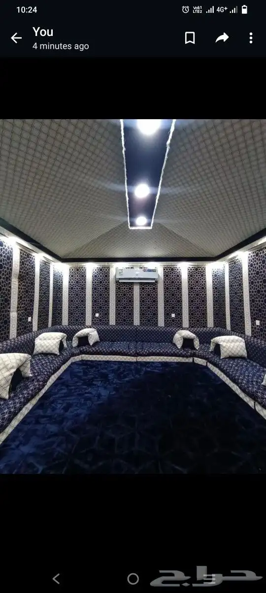 بيت شعر مشب نار قرميد مظلات سياره تلبيس قماش جملون 16