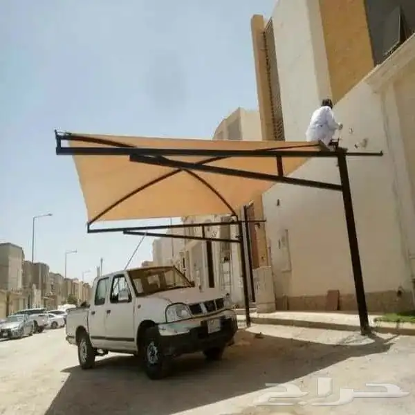 مظلات مواقف سيارات 4