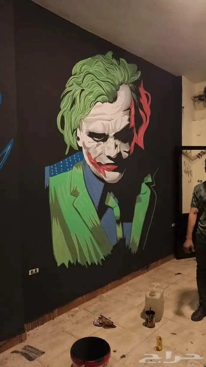 رسام   بورتريه  جداريات  ديكور  لوحات  رسامين 7