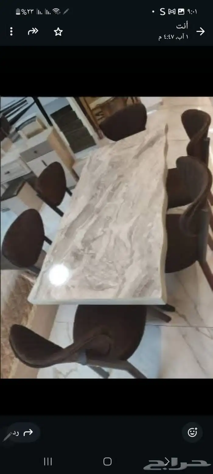 طاولات طعام للبيع تركي خشب قوي الوان جذابه 2