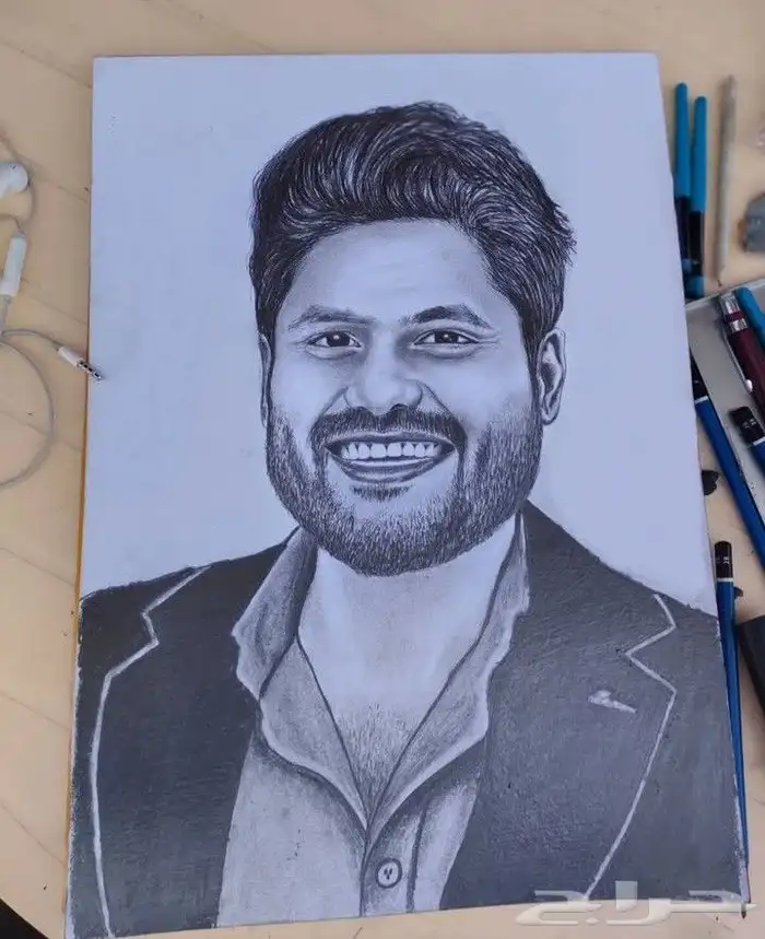 رسام   بورتريه  جداريات  ديكور  لوحات  رسامين 5