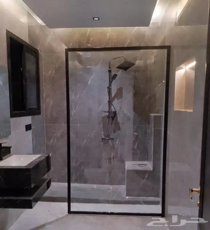 حاجز زجاج شاور زجاج حمام ابواب زجاج سحاب 0