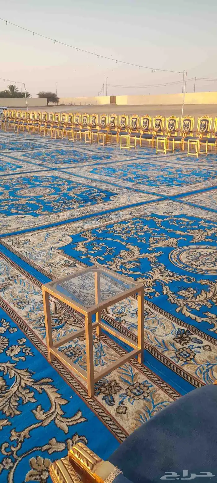 تاجير للحفلات والمناسبات كل انواع الفرش والكراسي والمخيمات 7