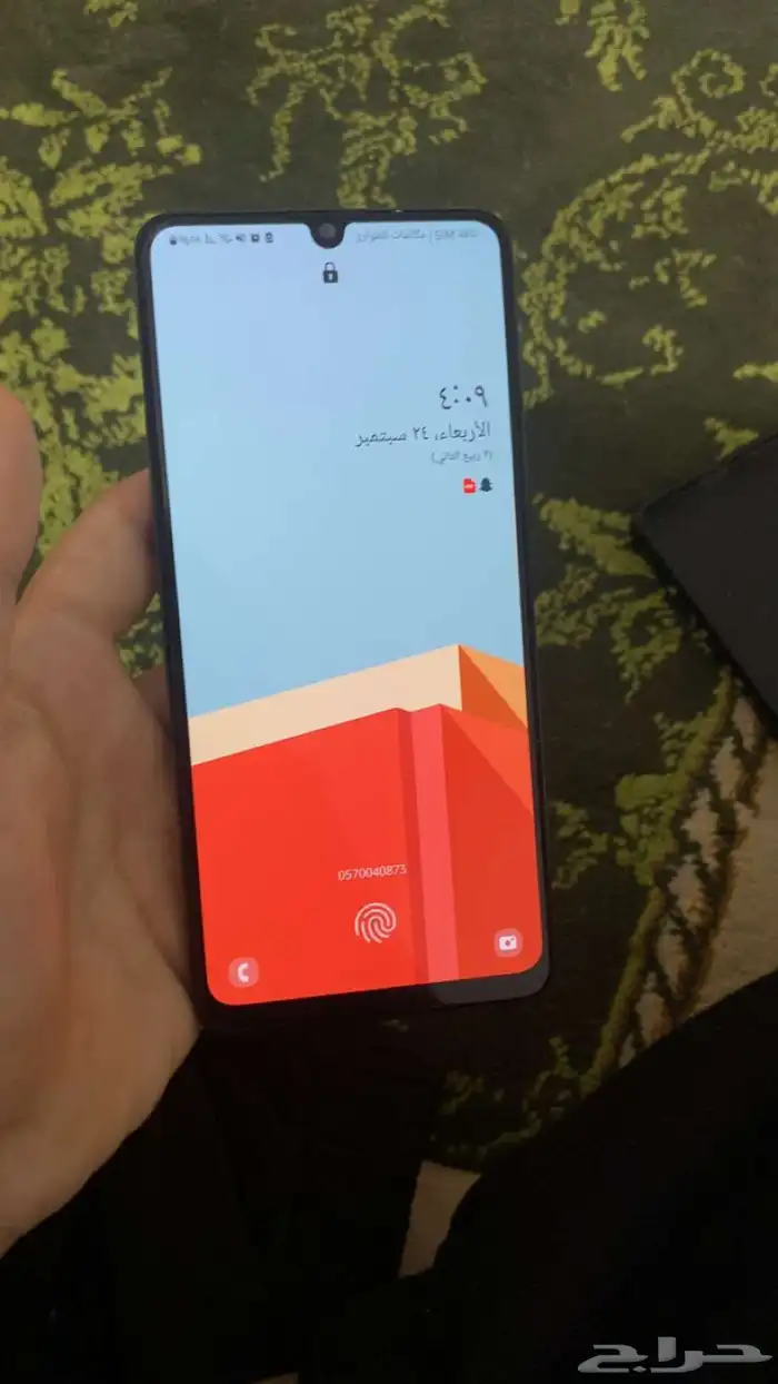 جوال samsung مستعمل ونضيف مافيه اي غلط ومايعلق للامانه 2