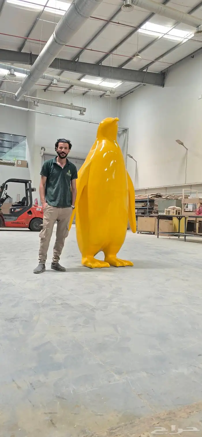 نحت فيبر جلاس مجسمات 2