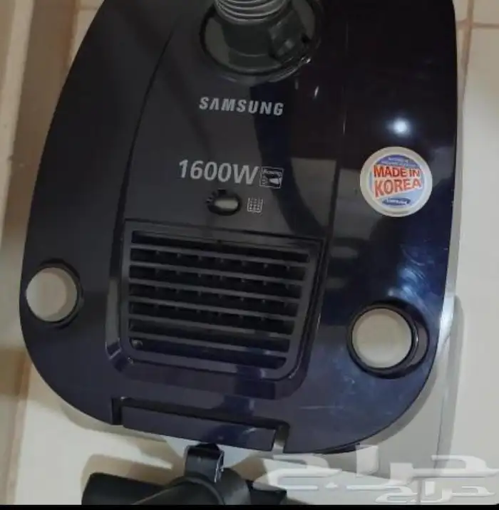 مكنسةكهربائيةسامسونج كوري 1600W مستخدمةونظيفةللبيع المستعجل 1