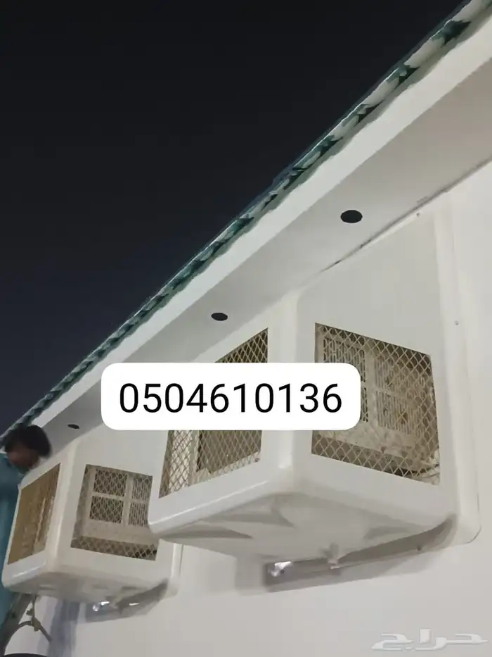 شبك مكيف خارجى غطاء شفات خارجى فبر جلاص شبك تيك خارجى 7