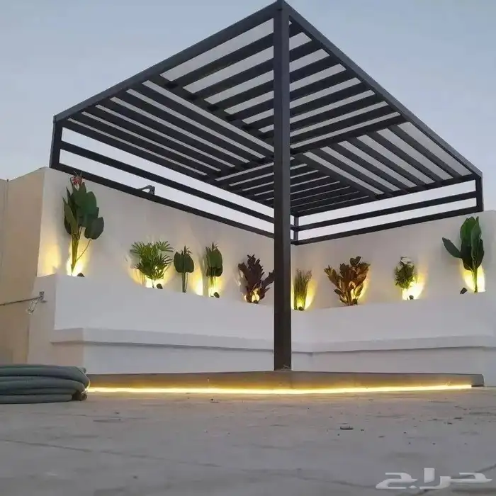 مظلات مع جلسات معوج مع الجدار خصم 20 1