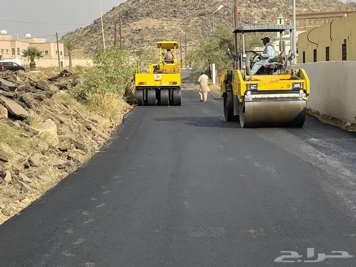 مقاول اسفلت زفلته اعمال اسفلت 1