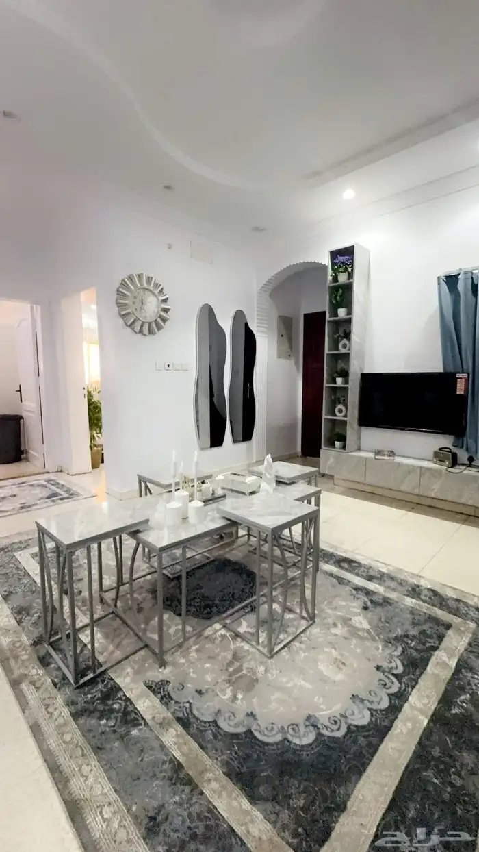 شقة للاجار أو تقبيل بالعفش كامل جديدة الشقه 23