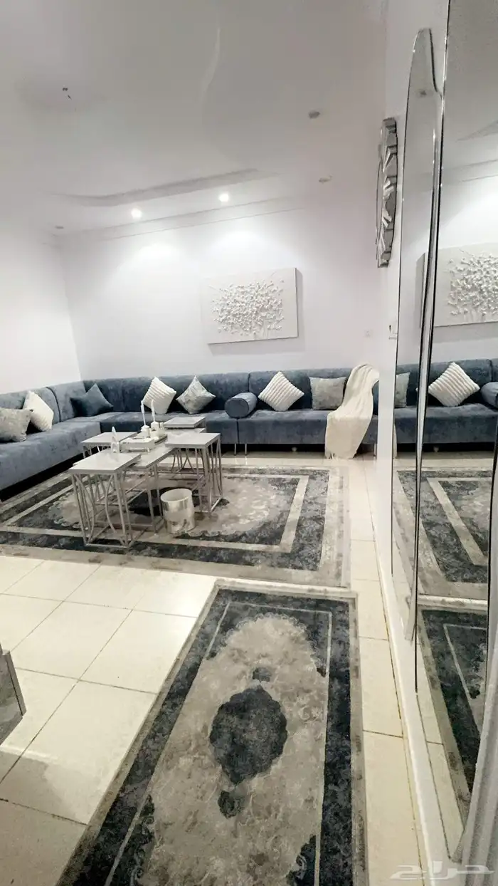 شقة للاجار أو تقبيل بالعفش كامل جديدة الشقه 22