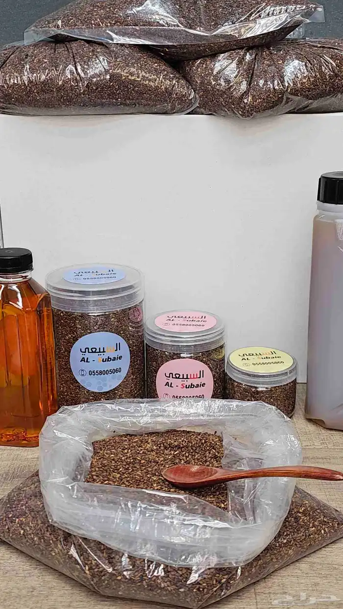 سليط سمسم بلدي سعودي زيت و حب طازج 1