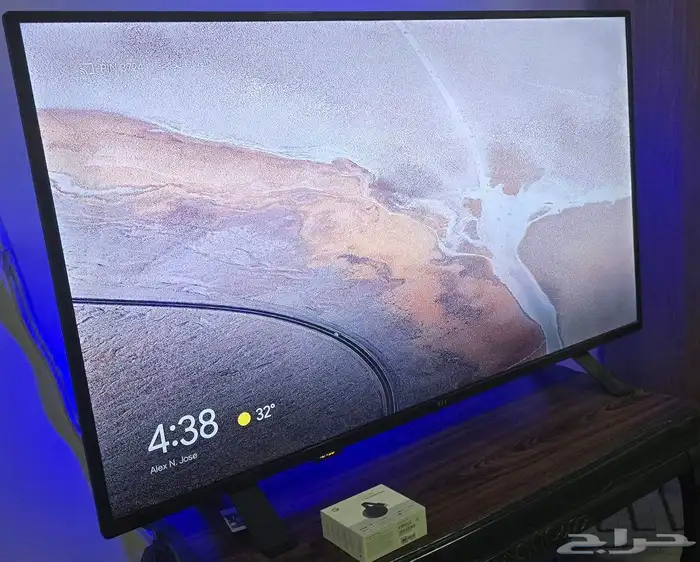 شاشة بوصة TIT LED 55   جوجل هوم يشغل جميع خدمات جوجل 1