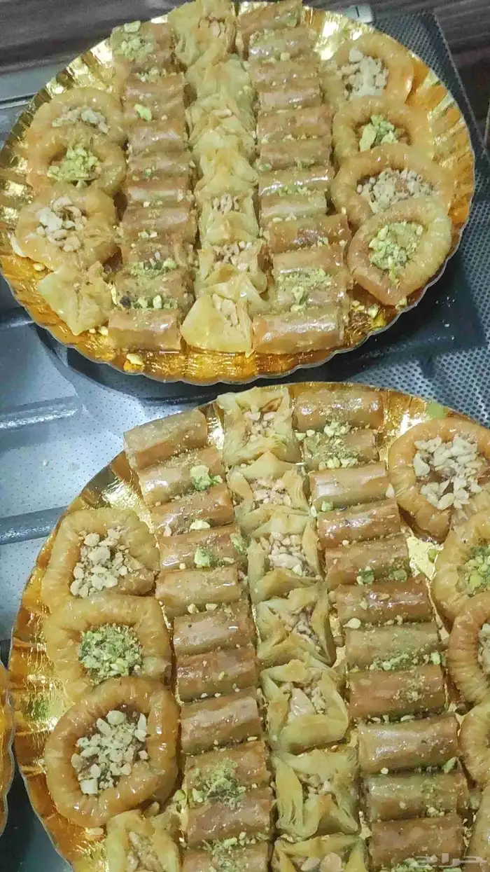 بقلاوه. متوفر حشوات مختلفة 0