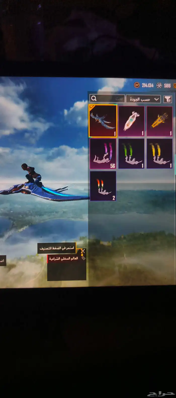 حساب ببجي 25