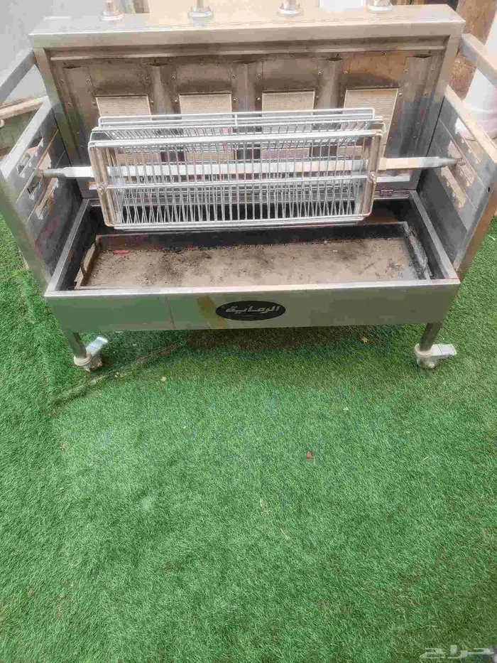 شواية الرمايه تعمل علي الكهرباء والغاز 1