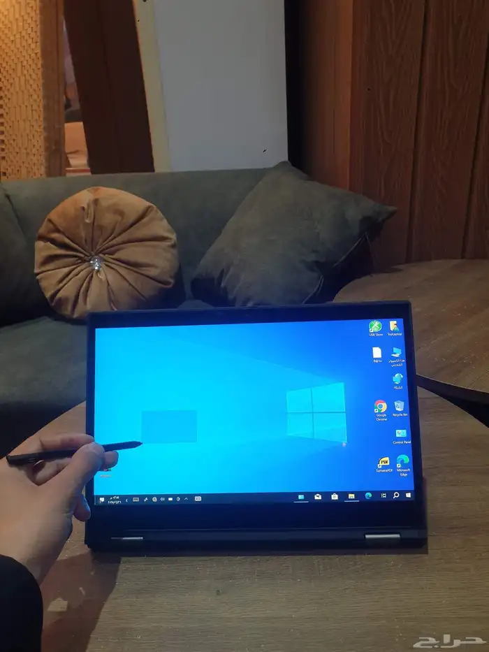 لابتوب لينوفو لمس قابل للطيء 360 درجة رام 16 التخزين 512ssd 0