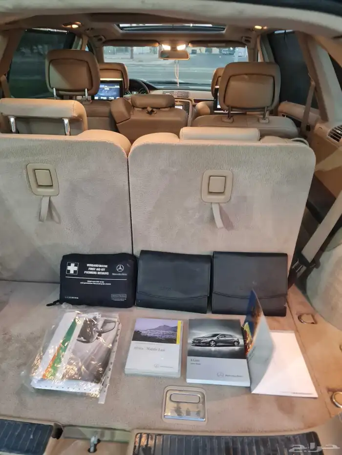 مرسيدسR350 موديل 2012 المحرك ستة سلندر جفالي 19