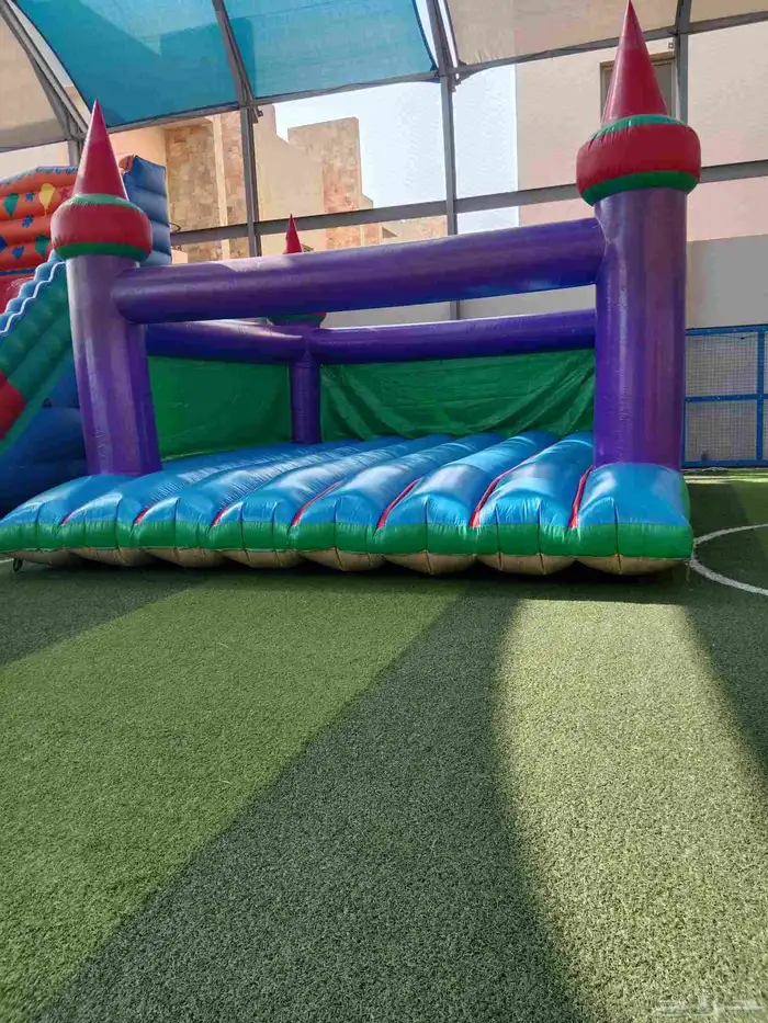 ايجار يومي ملعب صابوني زحليق نطيطات 1