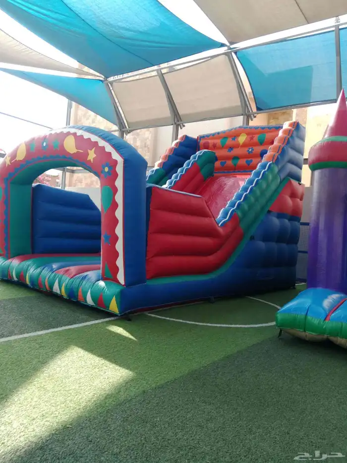 ايجار يومي ملعب صابوني زحليق نطيطات 2