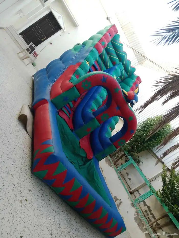 ايجار يومي ملعب صابوني زحليق نطيطات 7