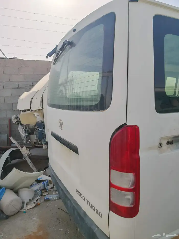 باص هايس 2015 ديزل قطع غيار فقط تشليح 0