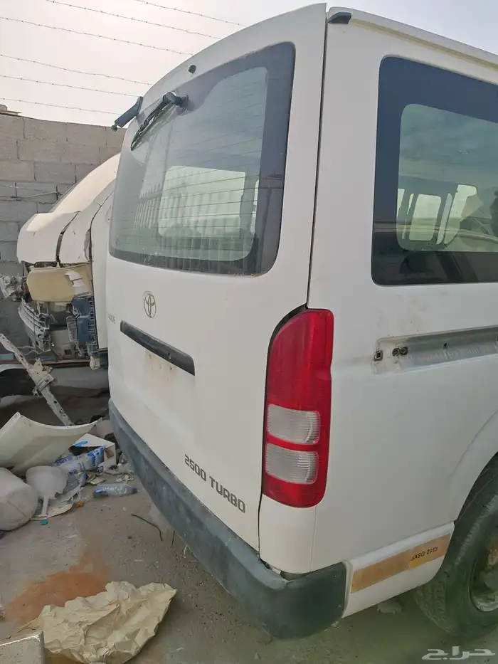 باص هايس 2015 ديزل قطع غيار فقط تشليح 1